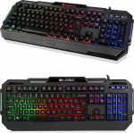 Keyboard Logic Concept LOGIC STARR-TWO WIRED KEYBOARD giant gaming DE LAYOUT
