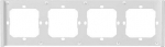 SONOFF Switch Frame 4-Gang for M5-80, White