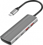 Logilink Hub USB3.2 Gen2, 2xUSB A, 2x USB-C, PD, 100W