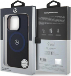 Mercedes-Benz Mercedes Double Layer BiColor MagSafe Back Case for Apple iPhone 16 Pro Max
