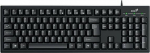 Genius Computer Technology Keyboard Genius Genius Smart KB-100 COPILOT, Keyboard CZ/SK, Classical, Wired (USB), czarna