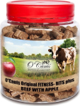 O'CANIS Fitness-Bits Plus Beef with apple Mono - dog treat - 400g