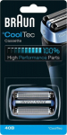 Braun | CoolTec Combi Pack Cassette replacement head | 40B | Blue | Number of shaver heads/blades 1