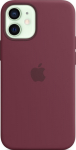 Apple silicone case z MagSafe do iPhonea 12 mini Plum