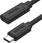 Cable USB Unitek USB-C - USB-C 1.5 m Czarny (C14086BK-1.5M)