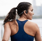 SHOKZ OpenMove Headphones Wireless Neck-band Sports Bluetooth Grey