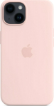 Apple iPhone 14 silicone shell MagSafella, lime pink