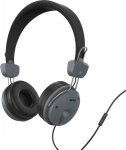 Hama 00184145 Fun On-ear Headphones, Black