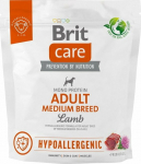 BRIT Care Hypoallergenic Adult Medium Breed Lamb - dry dog food - 1 kg