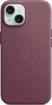 Apple Case Apple FineWoven z MagSafe do iPhone&rsquo;a 15 ruby mulberry