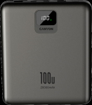 CANYON power bank PB-2008 LED FLAT 20000 mAh PD100W QC3.0 Dark Grey