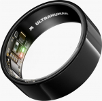 Ultrahuman | Ring Air | Aster Black | Size 11 | Smart Ring