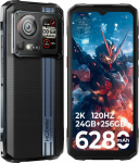 Hotwav Cyber Smartphone 15 12/256GB Black-blue (Cyber 15 Black)