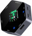 Station/Blitzwolf Replicator Docking Station 8w1 Blitzwolf BW-TH16 USB 100W LCD Smart Display USB-C 3.1, 2xUSB-A 3.1, USB-C PD 100W, HDMI 4K60hz, TF/SD 3.0, HD 4K@60hz