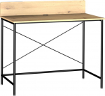 Desk HEDVIG 100x49.5xH102cm, ash/black