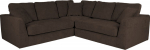 Corner sofa EDRA dark grey