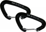 Eno Black snap hooks 2 szt. (R.CB102)