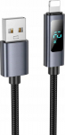 Kabel USB Hoco USB-A - Lightning 1 m Czarny
