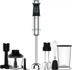 Cecotec | Hand Blender | Power TitanBlack 1200 XL PerfectCream&Crush | Hand Blender | 1200 W | Stainless steel/Black