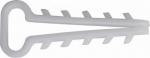 Organizer Elektro-Plast Mounting Bracket White 100 sztuk (E713AA-UO002)