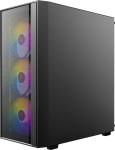 Antec AX65 ARGB - Mid tower - ATX - Side panel with window (hardened glass)