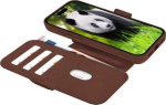 dbramante 1928 Lynge MS - sk&oacute;rzane etui do iPhone 18 Pro Max / 17 Pro Max compatible z MagSafe (dark tan)