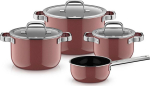 WMF Fusiontec Mineral Pro Rose Quartz Topfset 4-tlg