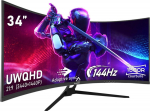 AOC 34" CU34E4CW | 3440x1440 | VA | Curved 1500R | 4ms | 120Hz | 5&aring;r