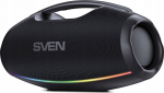 Speaker Sven Portable speaker SVEN PS-990, czarny, power output 180W (RMS), TWS, Bluetooth, RGB backlight, Waterproof (IPx7), USB, Lithium battery, Battery life &ndash; until 16 hours