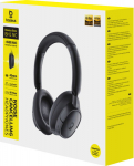 Baseus Wireless Bluetooth 6.0 Noise Cancelling Headphones Bass BH1 NC, Black
