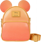 Loungefly Disney: Mickey Mouse Glitter Convertible Mini Backpack & Crossbody Bag (WDTB3327)