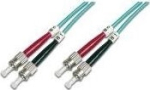 DIGITUS LWL Patchkabel ST -> ST 2.00m Multimode Duplex OM3