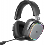 Rampage RETSU BT 2.4G RGB czarne - Rampage RETSU Wireless On-Ear Headphones BT 2.4G RGB czarne