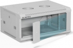 A-LAN ALANTEC 19" 4U 600x450 wall-mounted cabinet, grey