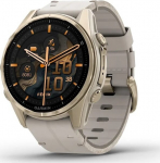Garmin Fenix 8 3.3 cm (1.3") AMOLED 43 mm Digital 416 x 416 pixels Touchscreen Gold Wi-Fi GPS (satellite)