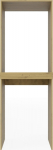 Topeshop POLA TWIN Bathroom Cabinet for Washing Machine and Dryer, Column Shelf DĄB ARTISAN