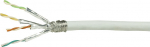 Logilink Netzwerk Verlegekabel S/FTP Cat6, PVC, wei&szlig;, 100m