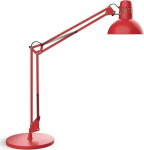 MAUL LED-Table lamp MAULstudy, With stand E27, rot