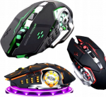 Vega ECOBOX Mouse* WIRED GAMING MOUSE BLACK BACKLIT 7 COLOUR>