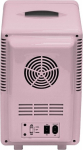 ELLE Home ESDAF01PUEU 6L Mini Fridge with LED Makeup Mirror Purple