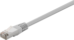 Wentronic goobay CAT 5e Folded unshielded twisted par (F/UTP) 50cm Patchkabel Grey