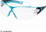 uvex pheos cx2 spectacles black/light blue