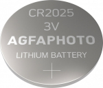 AgfaPhoto Battery button cell CR2025 3.0V Lithium 1St