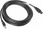 Kabel USB Lanberg USB-A - 5 m Czarny (CA-USBA-10CC-0050-BK)