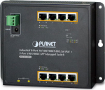 Planet IP30, IPv6/IPv4, 8-Port 1000T, 802.3at PoE + 2-P 100/1000X