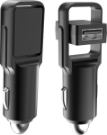 Realtron RealPower KFZ-Ladeger&auml;t Slim 2400mA 2xUSB