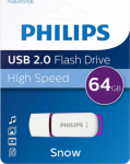 Philips USB 2.0 Flash Drive Snow Edition (purple) 64GB