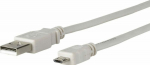 MicroConnect USB A to USB Micro B, Version, 2.0, Grey, 5m USB2.0 A -