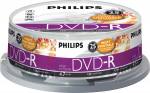 1x25 Philips DVD-R 4.7GB 16x IW SP