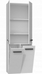 Topeshop NEL 2K DD BIEL bathroom storage cabinet White